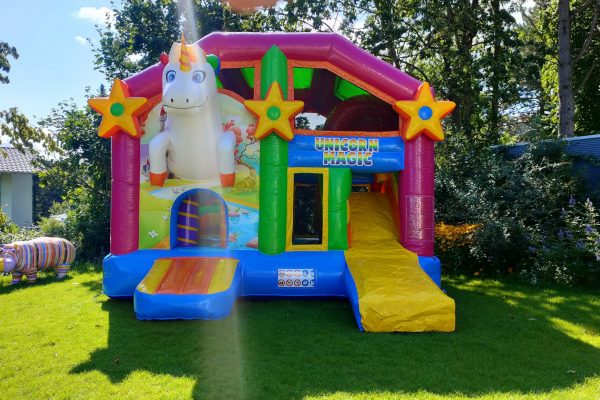 Hüpfburg Einhorn (Multiplay) by JM Partybedarf Hüpfburg Einhorn (Multiplay) by JM Partybedarf