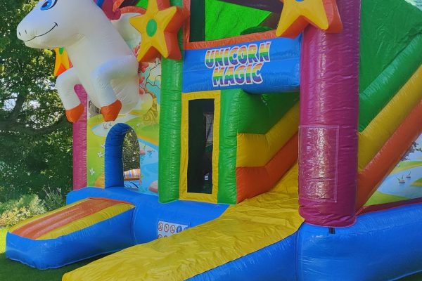 Hüpfburg Einhorn (Multiplay) by JM Partybedarf Hüpfburg Einhorn (Multiplay) by JM Partybedarf